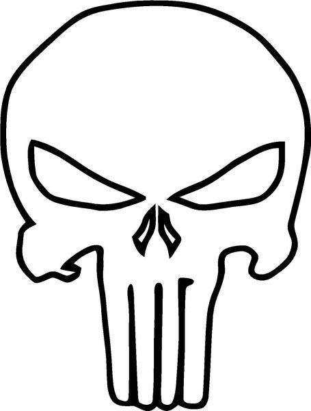 Трафарет Каратель