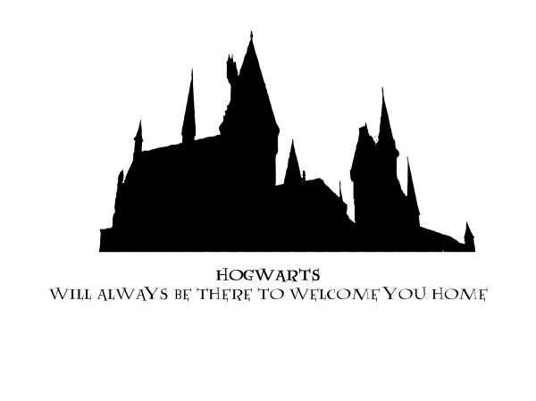 Хогвартс Векторная иллюстрация