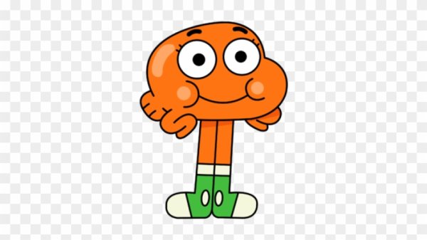 Дарвин на прозрачном фоне