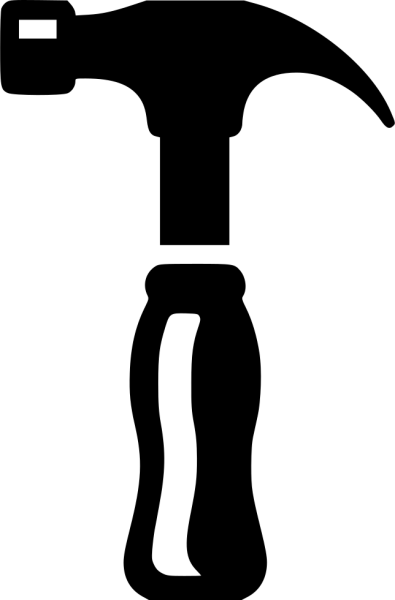 Молоток черный