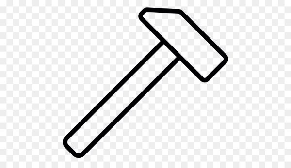 Молоток контур