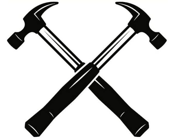 Сапожный молоток вектор