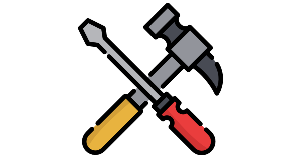 Молоток и отвертка