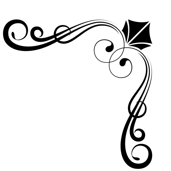 Узорные уголки