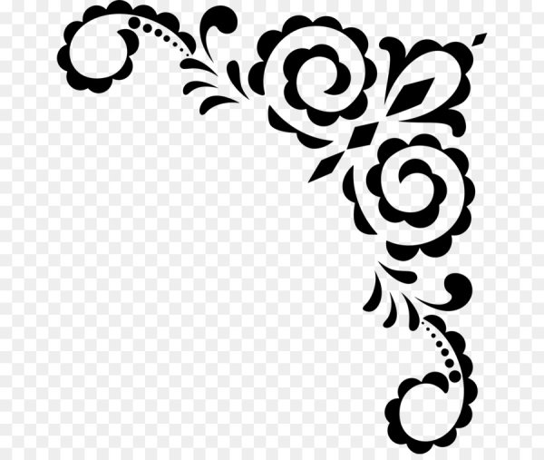 Векторные узоры угловые