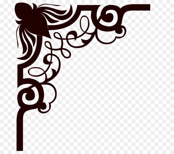 Векторные узоры угловые