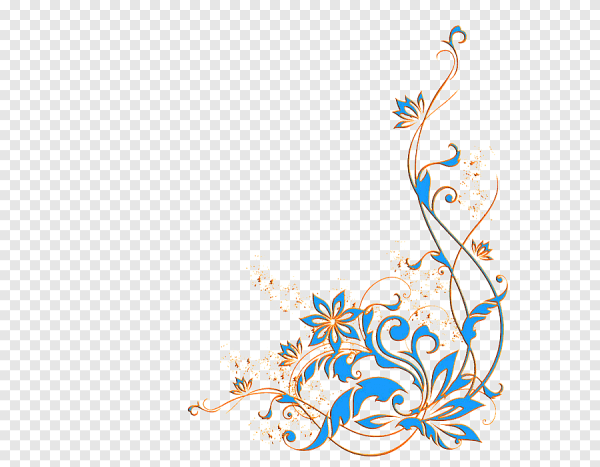 Угловые узоры цветные