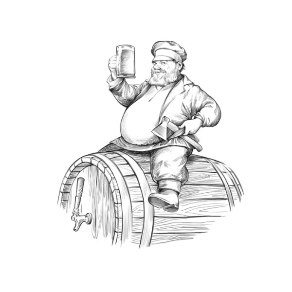 Сидя на бочке