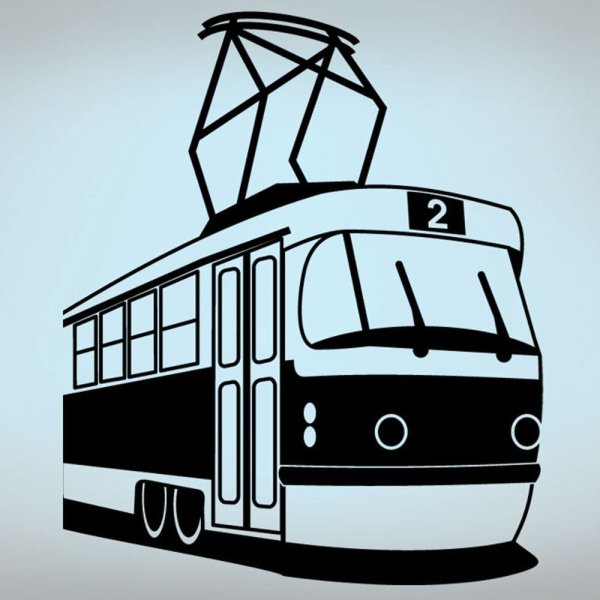 Трамвай логотип
