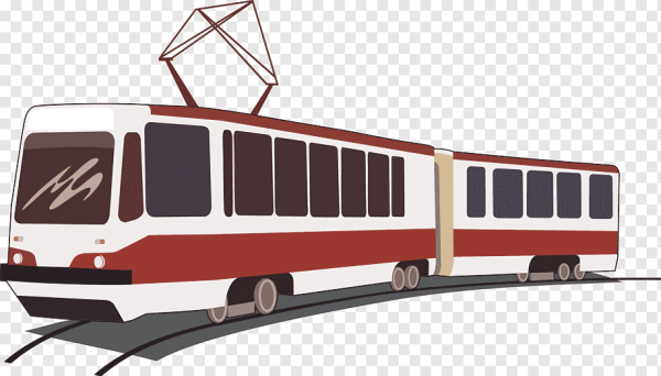 Трамвай без фона