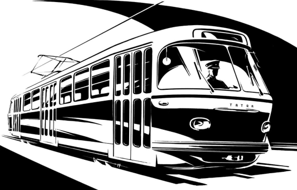 Трамвай Графика