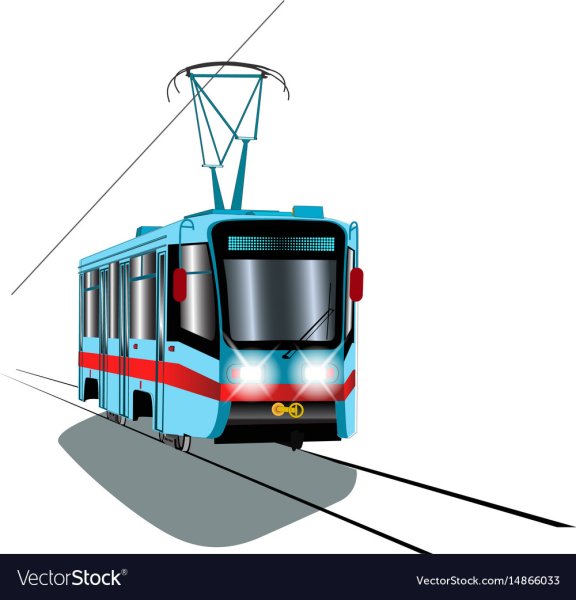 Трамвай схематично