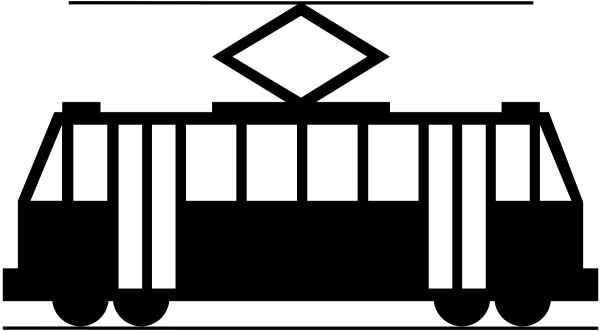 Трамвай схематично