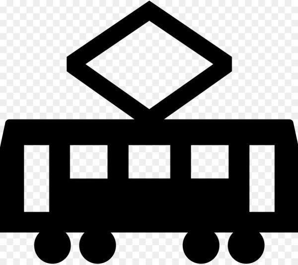 Рисунок трамвая сверху