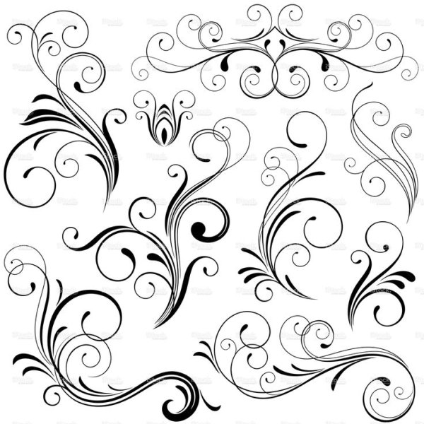 Узоры вензеля