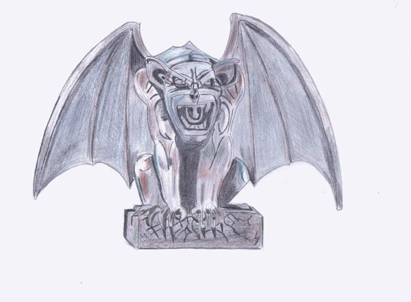 Скетч Горгулья