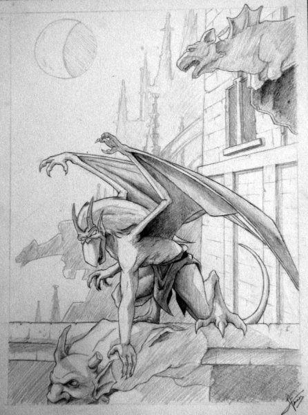 Бруклин Гаргульи арт