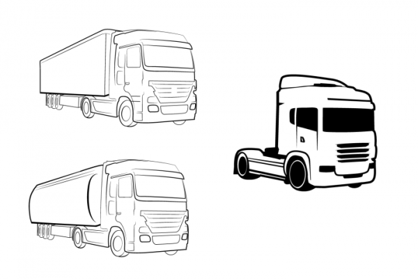 Даф 105 с прицепом Велтор