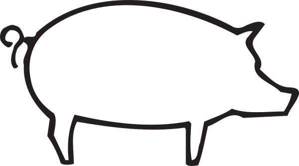 Силуэты домашних животных для детей