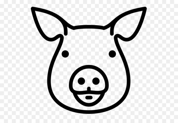 Свинья пиктограмма