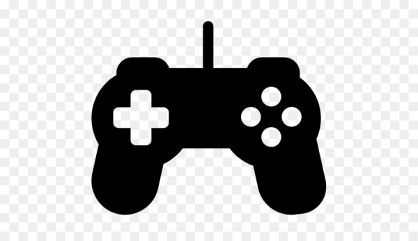 Джойстик плейстейшен вектор силуэт