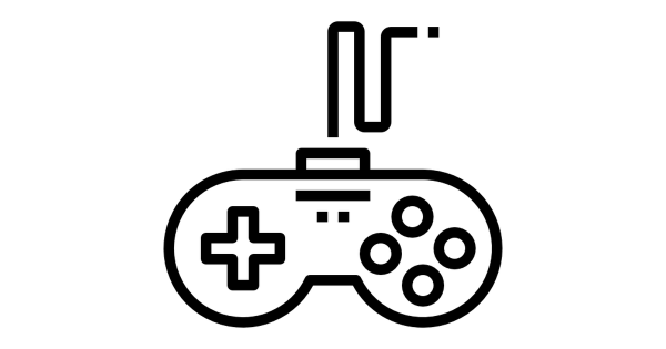 Джойстик черно белый