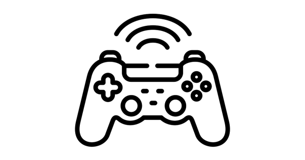 Джойстик силуэт