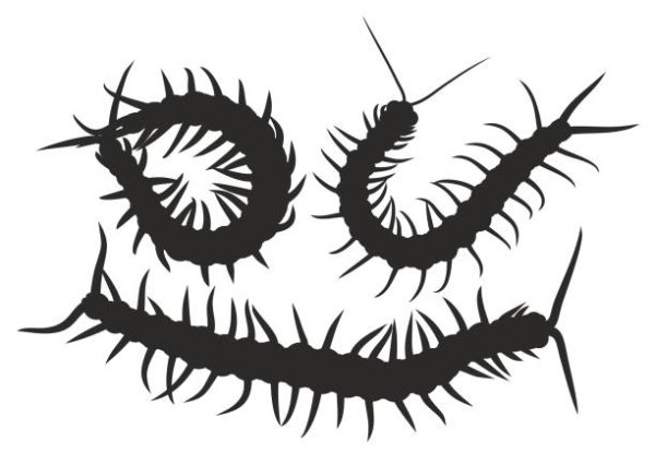Сколопендра вектор