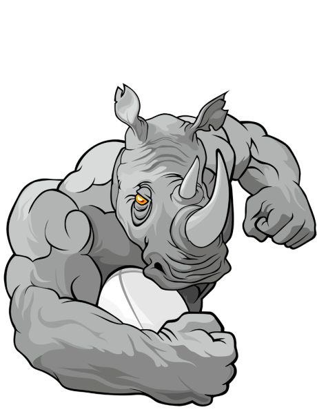 Носорог рисунок