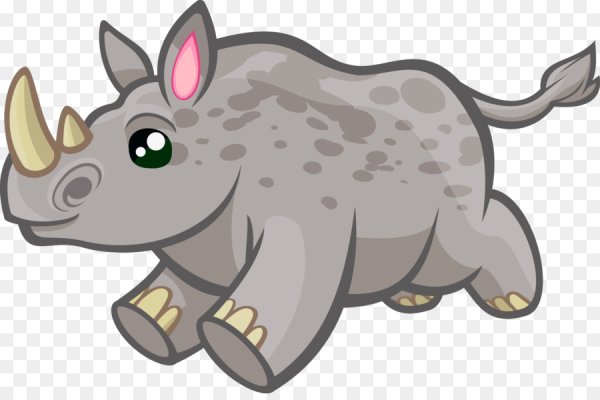 Носорог мультяшный