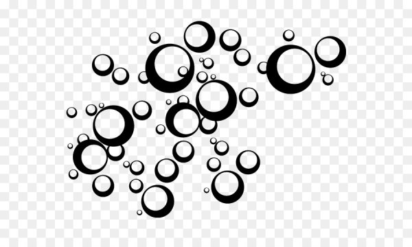 Пузыри черно белые