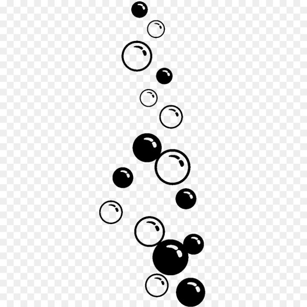 Пузыри черно белые