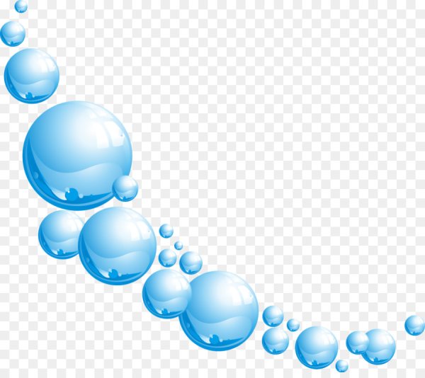 Мыльные пузыри на белом фоне