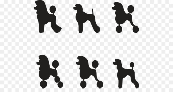 Значок пудель