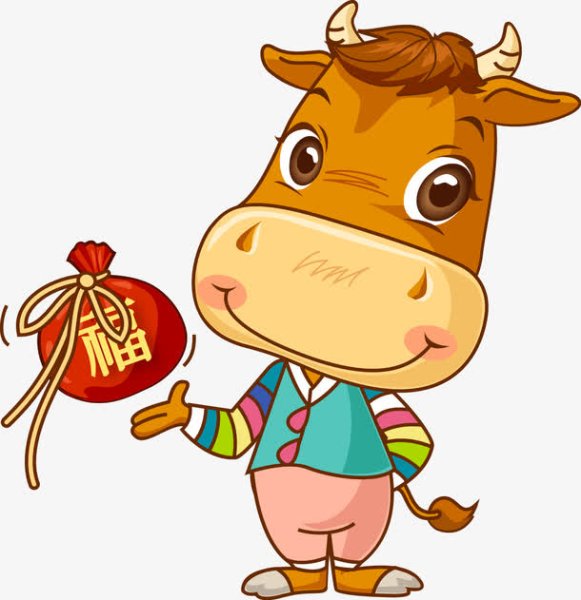 Бычок мультяшка