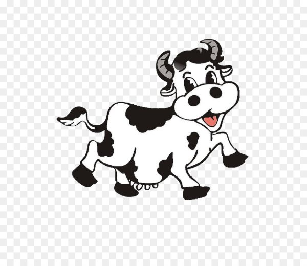 Корова векторное изображение