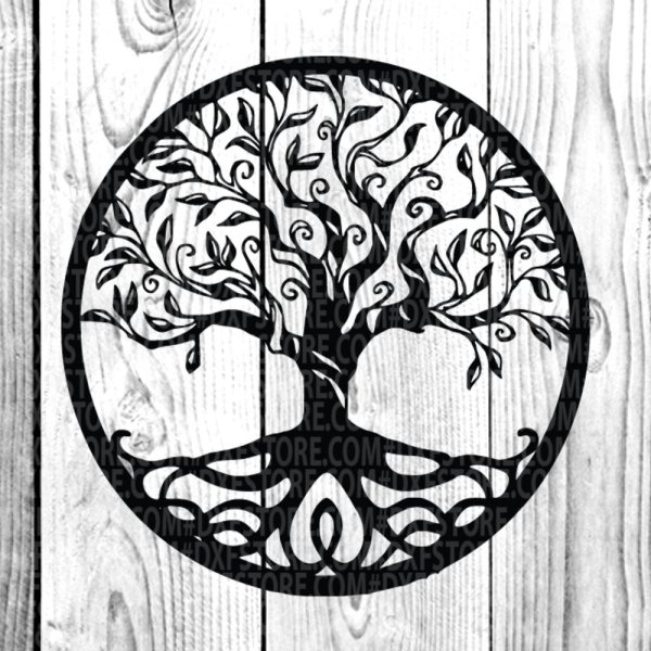 Древо жизни Иггдрасиль тату