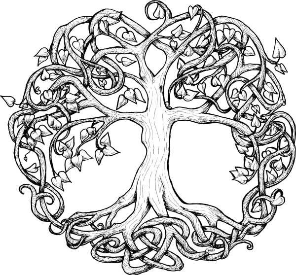 Дерево жизни эскиз