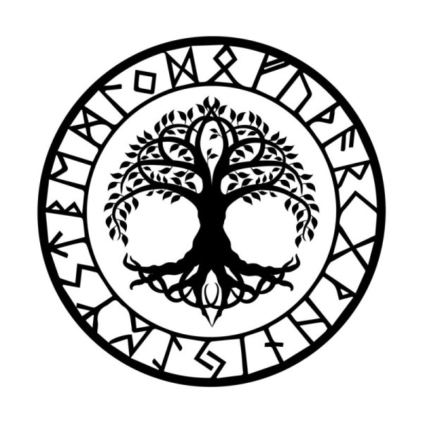 Древо миров Иггдрасиль