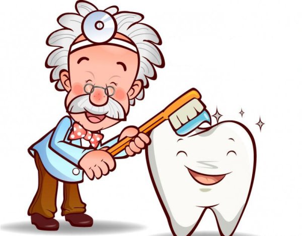 Врач стоматолог мультяшный