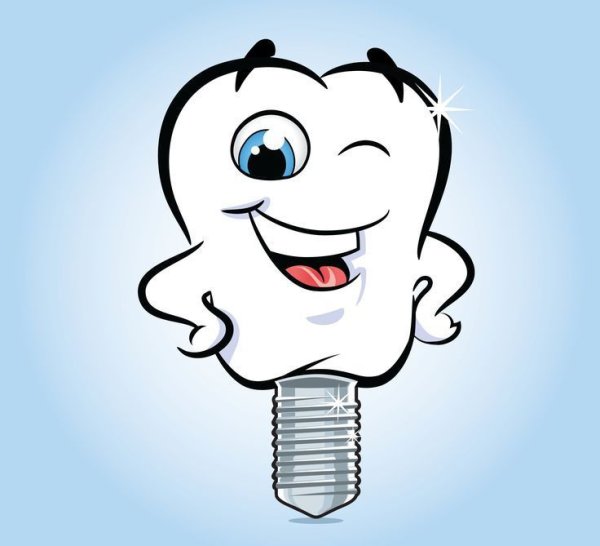 Зубы мультяшные