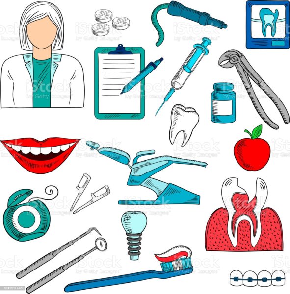 Атрибуты стоматолога