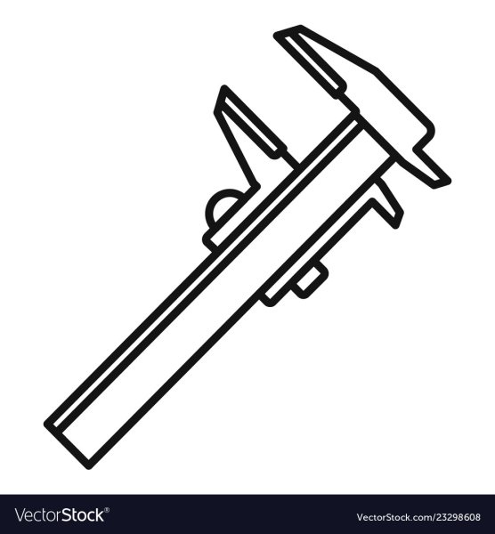 Значок штангенциркуль