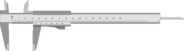 Штангенциркуль значок PNG