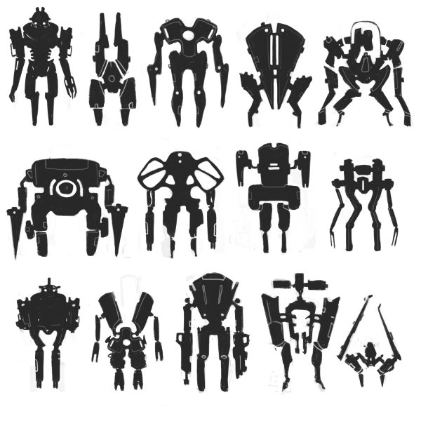 Трансформеры силуэт