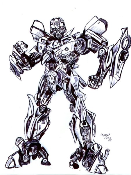 Чертежи трансформер Bumblebee