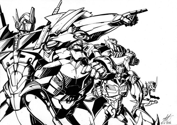 Трансформеры для плоттера