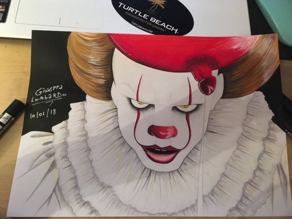 Стивен Кинг ПЕННИВАЙЗ арт