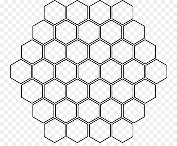 Мозаика из шестиугольников