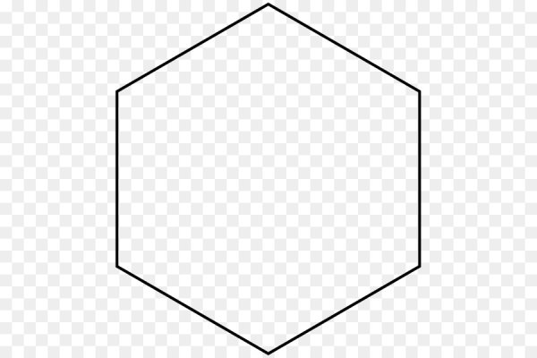 Шестиугольник на прозрачном фоне